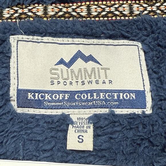 Penn State Nittany Lions 1/4 Zip Sherpa Sweater Women’s Small Tribal Zipper - Picture 4 of 8